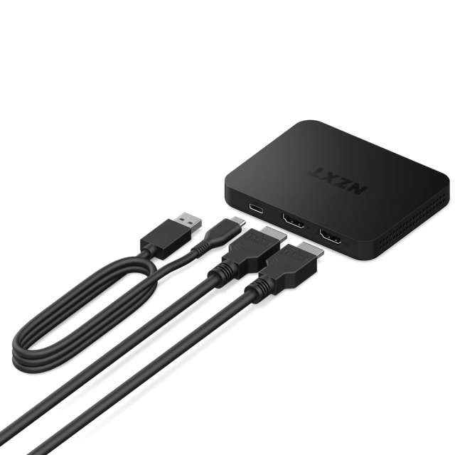 Външен кепчър NZXT Signal HD60 - 2 x HDMI, USB-C