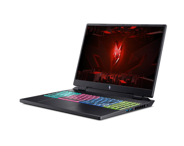 Лаптоп Acer Nitro 16 AN16-51-569Q, 16.0", Full HD+, Intel Core i5-13500H (1.9/4.7GHz, 18M), NVIDIA RTX 4050 6GB GDDR6 DLSS 3, 16GB DDR5, 1TB SSD, Free DOS