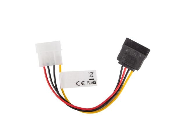 Адаптер Lanberg molex (m) -> SATA (f), cable 15cm