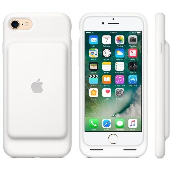 Калъф Apple iPhone 7 Smart Battery Case - White