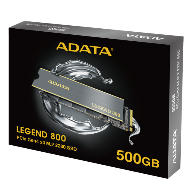 ADATA LEGEND 800 500GB M2 NVMe PCIe Gen4 x4 2280