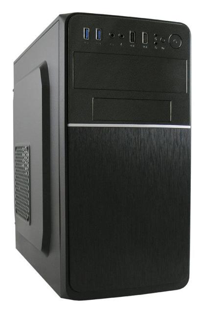 Кутия LC Power LC2015MB-ON, 2 x USB 2.0, 2 x USB 3.0, 2 x HD Audio, Tower Micro-ATX 