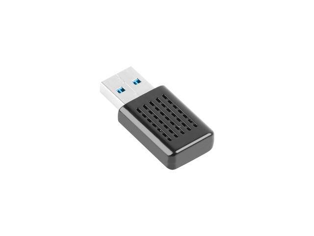 Безжичен Wireless адаптер Lanberg Network Card USB AC1200 Dual Band, USB 3.0, 2 x вътрешни антени