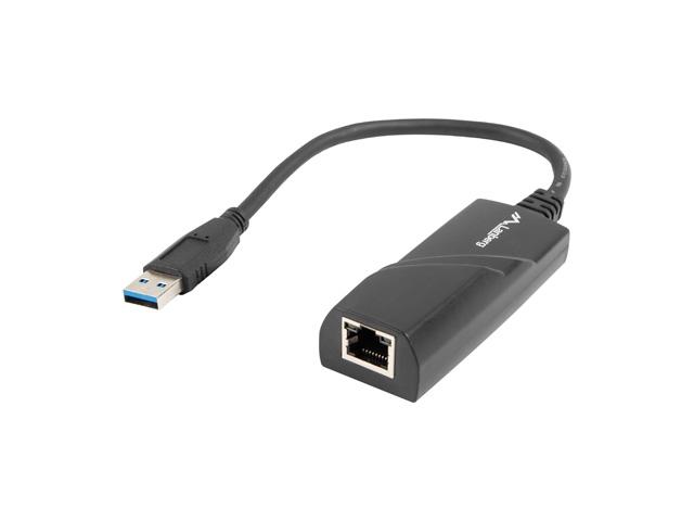 Мрежови адаптер Lanberg NC-1000-01, LAN 10/100/1000, USB 3.0