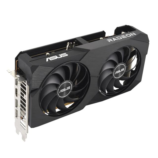 Видео карта ASUS AMD RADEON RX 7600 DUAL OC 8GB GDDR6, 128-bit, HDMI, 3xDP