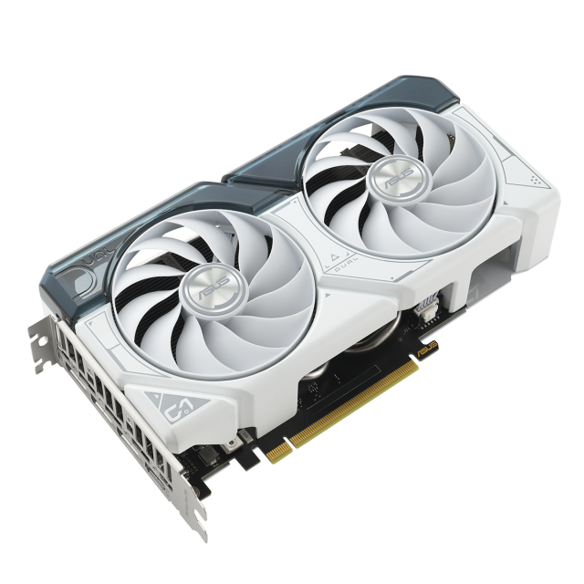 Видео карта ASUS DUAL GeForce RTX 4060 TI WHITE OC 8GB GDDR6, 128-bit, HDMI, 3xDP