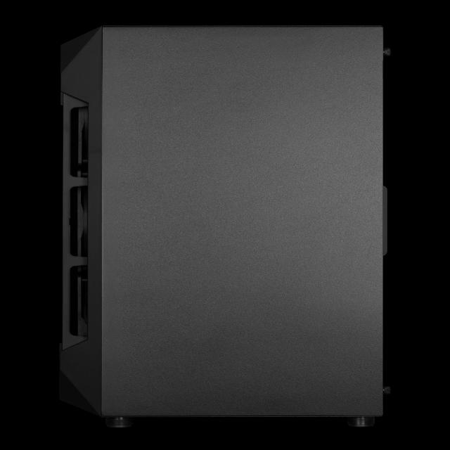 Кутия Gamdias AURA GC1, 1 x USB 3.0, 2 x USB 2.0, HD Audio x 1, RGB button, ATX, Черна