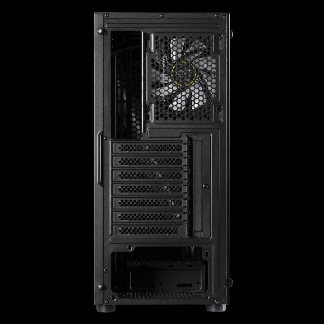 Кутия Gamdias ARGUS E5 ARGB, Tempered Glass, Middle Tower, 1 x USB 3.0, 2 x USB 2.0,  ATX / mATX / Mini-ITX