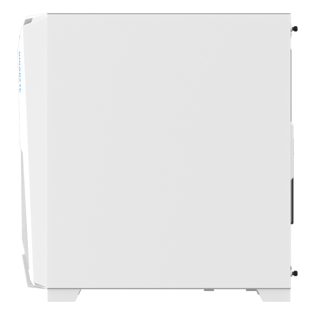Кутия Gigabyte C301 WHITE, Tempered Glass, Mid-Tower, 2 x USB 3.0, 1 x HD Audio , 1 x USB-C , RGB Fusion