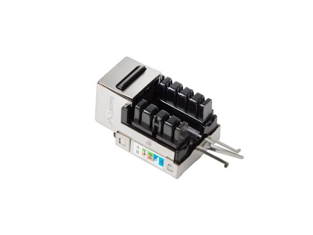Конектор Lanberg keystone module RJ-45 90° FTP CAT.6