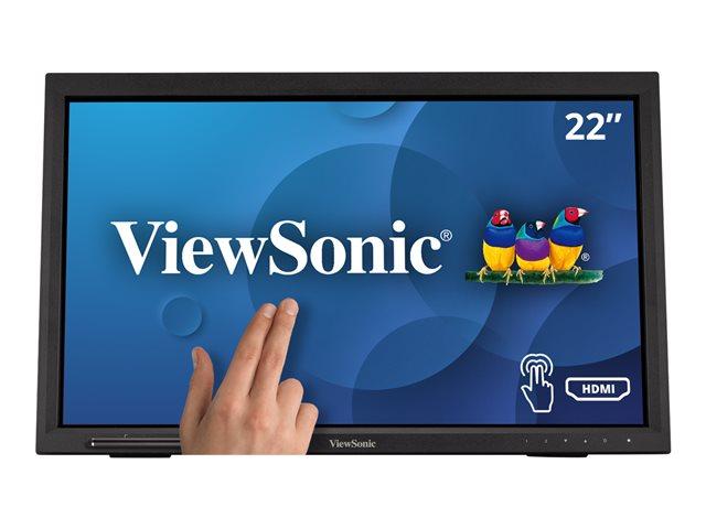 Монитор ViewSonic TD2223, 21.5" (54.61 cm) TN панел, 75Hz, Full HD, 5ms, 250cd/m2, HDMI, DVI, VGA