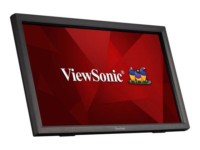 Монитор ViewSonic TD2423 Touch Monitor, 23.6" (59.94 cm) VA панел, 75Hz, Full HD, 7ms, 250cd/m2, HDMI, DVI, VGA