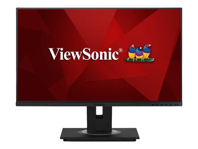 Монитор ViewSonic VG2456, 23.8" (60.45 cm) IPS панел, 75Hz, Full HD, 5ms, 250 cd/m2, DisplayPort, HDMI, USB Type-C, LAN