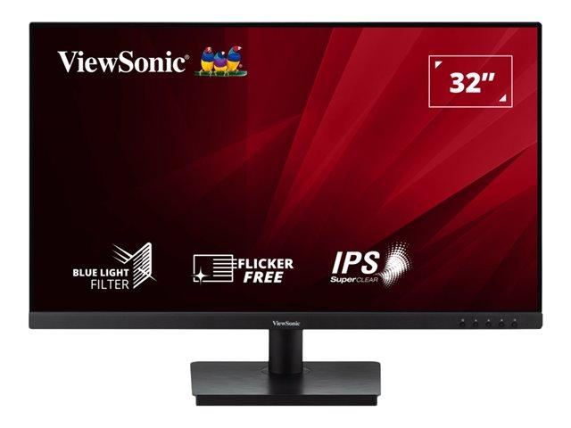 Монитор ViewSonic VA3209-2K-MHD, 31.5" (80.01 cm) IPS панел, 75Hz, QHD, 4 ms, 250 cd/m2, HDMI. DP