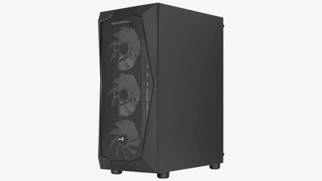 Кутия AeroCool Falcon-G-BK-v2, 2 x USB 3.0, 1 x USB 2.0, HD Audio x 1, ATX