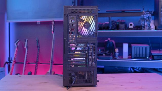 Кутия AeroCool Beam-G-BK-v2, 1 x USB 3.0, 2 x USB 2.0, HD Audio x 1, ATX