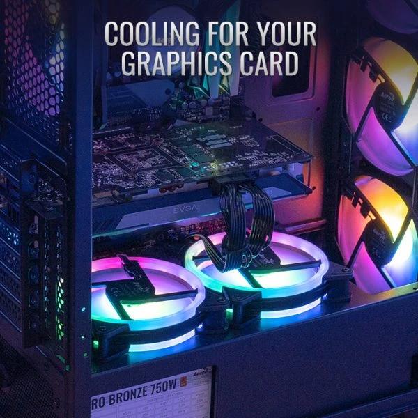 Кутия AeroCool Beam-G-BK-v2, 1 x USB 3.0, 2 x USB 2.0, HD Audio x 1, ATX