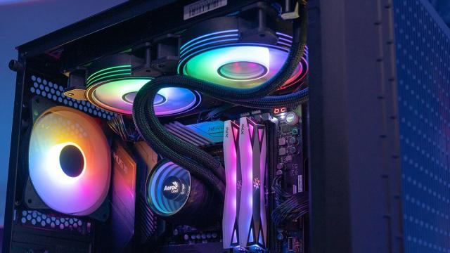 Кутия AeroCool Beam-G-BK-v2, 1 x USB 3.0, 2 x USB 2.0, HD Audio x 1, ATX