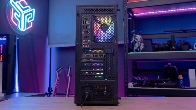 Кутия AeroCool Beam-G-BK-v2, 1 x USB 3.0, 2 x USB 2.0, HD Audio x 1, ATX