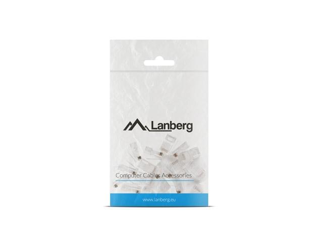 Конектор Lanberg RJ-45 UTP CAT.5e plug 8P8C (20 pcs)