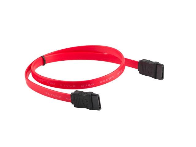 Кабел Lanberg SATA DATA III (6GB/S) F/F cable 30cm, red
