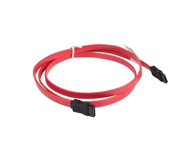Кабел Lanberg SATA DATA III (6GB/S) F/F cable 100cm, red