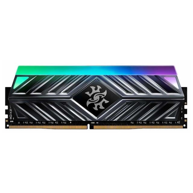 Памет ADATA SPECTRIX D41 8GB DDR4 3000MHz, HEAT SINK RGB, 1.35V