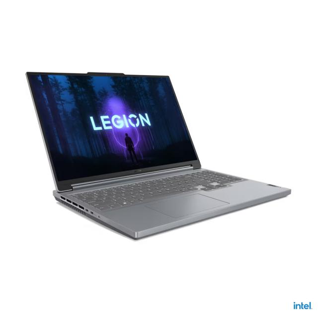 Лаптоп Lenovo Legion Slim 5 16IRH8 (14-ядрен) Intel Core i7-13700H 2.4/5.0GHz, 16" (40.64cm) WQXGA Anti-Glare дисплей, nVidia GeForce RTX 4060 8GB (HDMI), 32GB DDR5, 1TB SSD NVMe, 2x USB 3.2 Gen2 Type-C, Free DOS