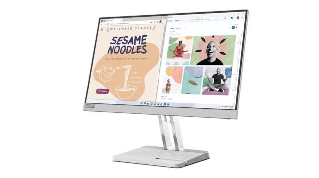 Монитор LENOVO L22E-40, 21.5" (54.61 cm) WLED VA панел, 75Hz, 4ms, 250cd/m2, HDMI, VGA