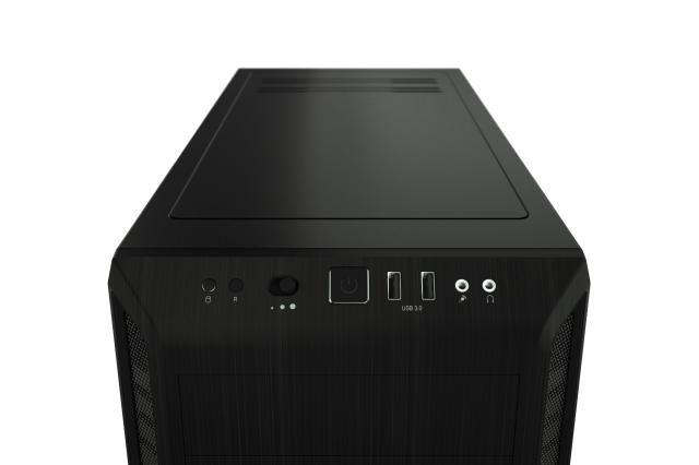 Кутия be quiet! Pure Base 600 Window, 2 x USB 3.2 Type A HD Audio x 1, ATX, черен