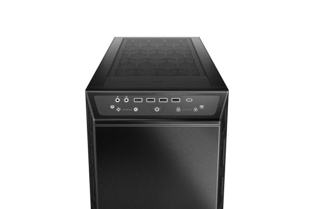 Кутия be quiet! Dark Base Pro 901, 1 x USB 3.2 Gen 2, Type-C 4 x USB 3.2, Type A HD Audio x 1, E-ATX, черен