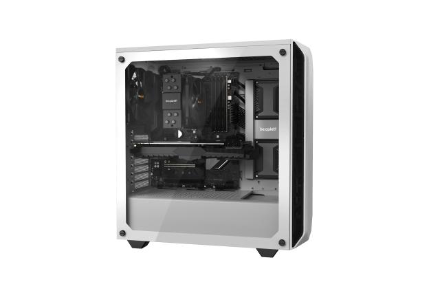 Кутия be quiet! PURE BASE 500, 2x USB 3.0, бяла, ATX/M-ATX/MiniITX, без захранване