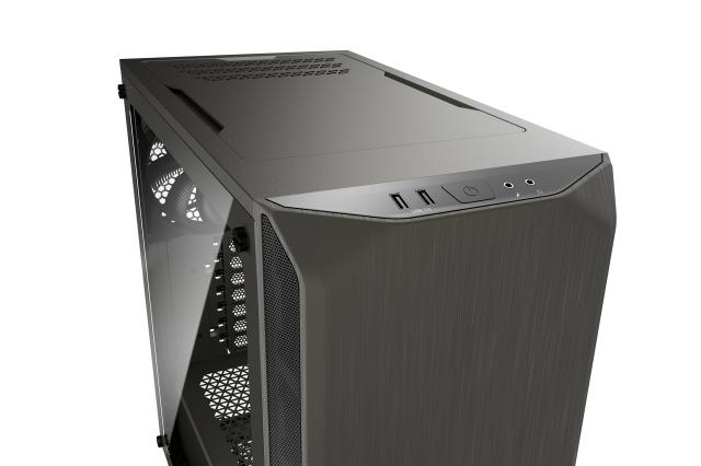 Кутия be quiet!  Pure Base 500 Window, 2 x USB 3.0, HD Audio x 1, ATX, сив металик