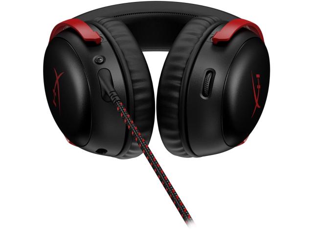 Геймърски слушалки HyperX Cloud III, Микрофон, Черно/Червено