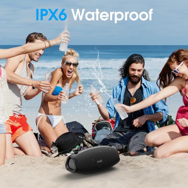 Kолонка мобилна  W-King Bluetooth Speaker - X10 Black- 70W