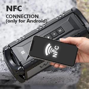 Kолонка мобилна  W-King Bluetooth Speaker - D8 Black - 50W