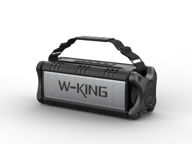 Kолонка мобилна  W-King Bluetooth Speaker - D8 Black - 50W