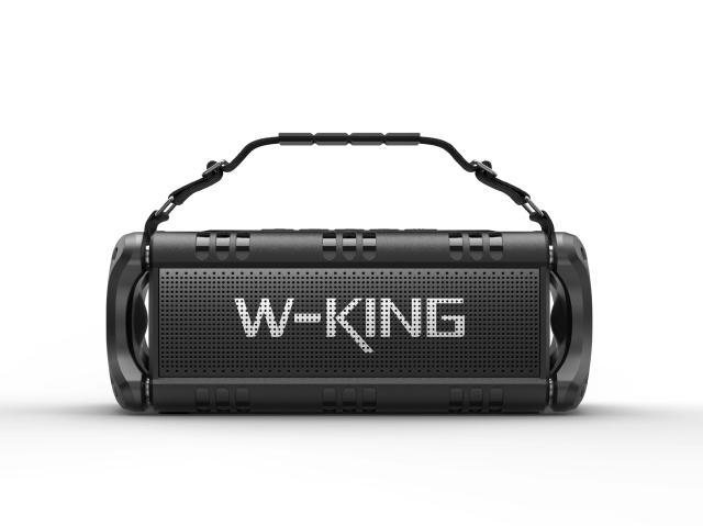 Kолонка мобилна  W-King Bluetooth Speaker - D8 Black - 50W