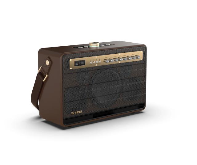 Парти колона W-King Bluetooth arty Speaker - K6L - 120W, 2 x Wireless Microphones, Karaoke