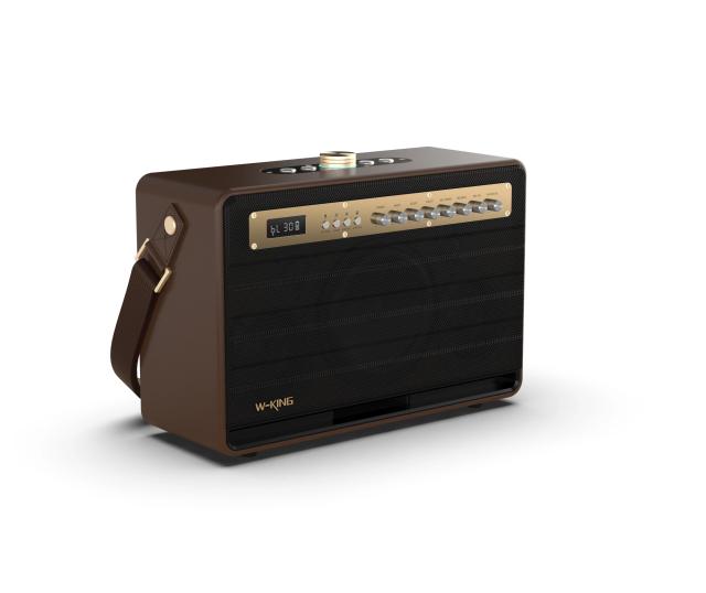 Парти колона W-King Bluetooth arty Speaker - K6L - 120W, 2 x Wireless Microphones, Karaoke