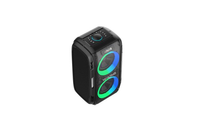 Парти колона W-King Bluetooth arty Speaker - T9 PRO - 120W, 2 x Wireless Microphones, Karaoke