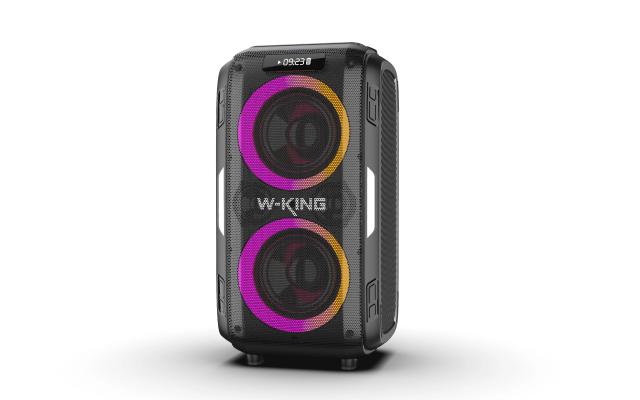 Парти колона W-King Bluetooth arty Speaker - T9 PRO - 120W, 2 x Wireless Microphones, Karaoke