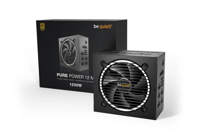 Захранване be quiet! Dark Power Pro 12 M 1200W, Active PFC, 80+ Gold, Active PFC, PSU ATX 3.0, 120mm вентилатор