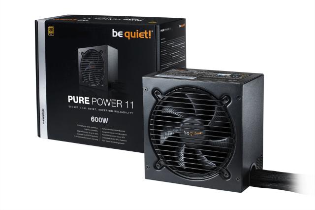 Захранване be quiet! Dark Power Pro 11 600W, Active PFC, 80+ Gold, Active PFC, 120mm вентилатор