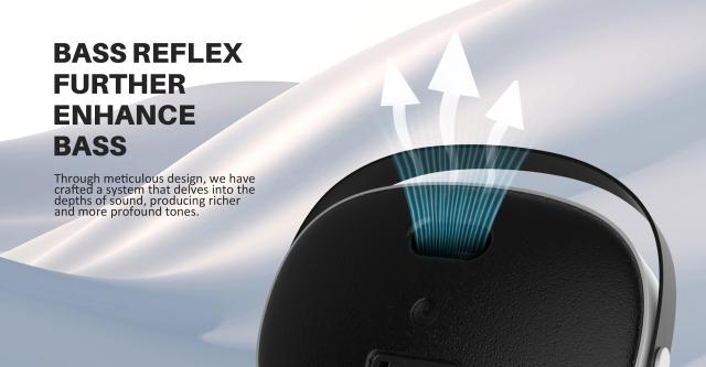 Kолонка мобилна  W-King Bluetooth Speaker - T8 Black - 30W, Deep Bass