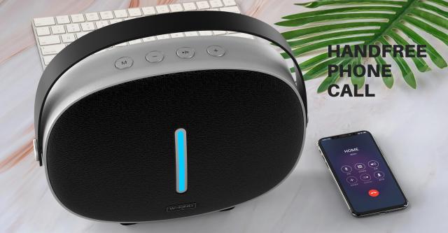 Kолонка мобилна  W-King Bluetooth Speaker - T8 Black - 30W, Deep Bass