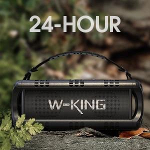 Kолонка мобилна  W-King Bluetooth Speaker - D8 Mini Black - 30W