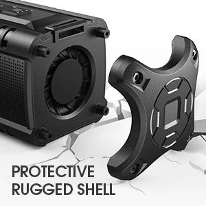 Kолонка мобилна  W-King Bluetooth Speaker - D8 Mini Black - 30W