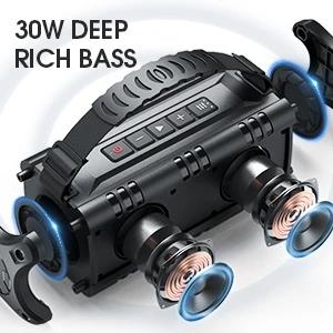Kолонка мобилна  W-King Bluetooth Speaker - D8 Mini Black - 30W