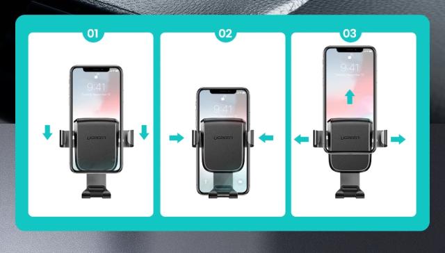 Стойка за телефон за кола Ugreen Car Phone Holder LP200